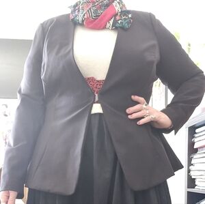 Lane Bryant Black Blazer Size 18